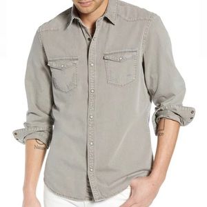 Treasure & Bond Men’s Denim Sport Shirt